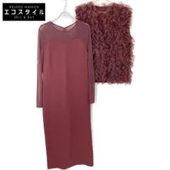 AMERI アメリ 01320570050 ｳﾞｧ-ｶﾞﾝﾃﾞｨ I LINE TULLE VEST SET DRESS M