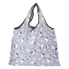 【メール便】スヌーピー エコバッグ ショッピングバッグA GY ピーナッツ スモールプラネット お買い物かばん キャラクター グッズ 