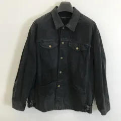 90s マリテフランソワジルボー ブラックデニム トラッカージャケット 95