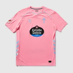 【送料無料・匿名配送】hummel ヒュンメル セルタ・デ・ビーゴ 25/26 サード ユニフォーム シャツ ピンク 新品 正規品 並行輸入 日本未発売