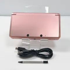 美品 ニンテンドー 3DS ミスティピンク 遊べるセット 動作確認済み ds 3ds 3DS 任天堂 管理番号M1450