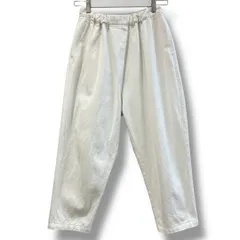 YARRA ヤラ コットンパンツ サイズFREE ホワイト NO YR-02-312-B コットン 綿100% 総ゴムひも ボーイフレンドパンツ シンプル カジュアル レディース 春 ゴーゴー古着マルイ草加店3416