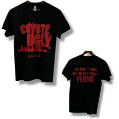 企業ロゴ Original Ugly Wear Coyote Ugly Saloon nashville Tシャツ 黒 ブラック 古着  ALSTYLE アルスタイル