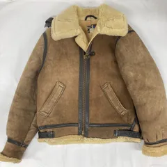 【黄金サイズ38】AVIREX B-3 フライトジャケット リアルムートン 羊革