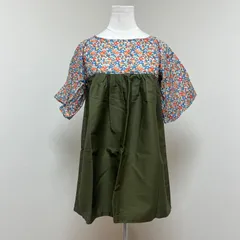 ハンドメイド　リバティ　トップス　小さめ