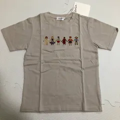 Dessin（デッサン）　世界の民族刺繍Tシャツ　ベージュ系　140cm　【未使用・タグ付き】のサムネイル