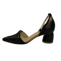 FABIO RUSCONI(ファビオルスコーニ) パンプス 36 レディース - 黒 レザー