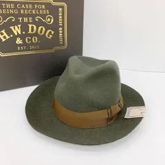 2026年最新】THE H.W.DOG&CO. メンズ ウールハット・フェルトハットの