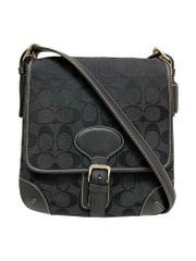 極美品 COACH コーチ ショルダーバッグ キャンバス レザー 極美品 COACH コーチ ショルダーバッグ キャンバス レザー