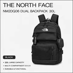 【7営業日発送】★配送無料★[THE NORTH FACE] NM2DQ06 DUAL BACKPACK 正規品 30L 24新作 男女兼用 通学 カバン リュック かばん 学生オススメ 中学生 高校生