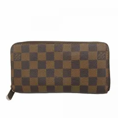 ルイ・ヴィトン(Louis Vuitton) ルイ・ヴィトン 長財布 ダミエ ジッピーウォレット N60015 エベヌメンズ レディース