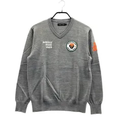 サイズ：S ROUGH&SWELL ラフアンドスウェル RSM-20275 ウール混 Vネック ニットセーター  グレー系 [240101627859] ゴルフウェア メンズ ストスト