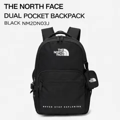 【1営業日発送】  THE NORTH FACE  DUAL POCKET BACKPACK  ノースフェイス  バックパック   メンズ  レディース  Black ブラック