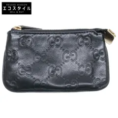 GUCCI グッチ 233183 キーリング付 グッチシマレザー