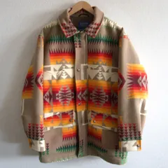 【雰囲気抜群/USA製】PENDLETON【チーフジョセフ柄 ウール ジャケット】M ネイティブ柄 ペンドルトン 26020560のサムネイル
