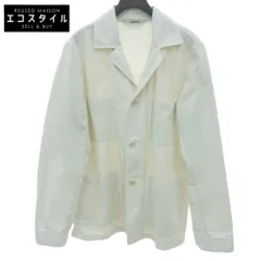 ASPESI アスペジ コットン シャツジャケット メンズ オフホワイト M CJ21 M