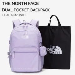 【7営業日発送】  THE NORTH FACE  DUAL POCKET BACKPACK  ノースフェイス  バックパック   メンズ  レディース  ライラック