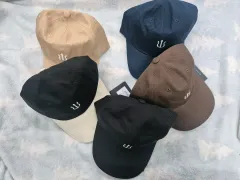 ベレー帽 ベースボールキャップ ブラック/ベージュ/ブラウン/ネイビー