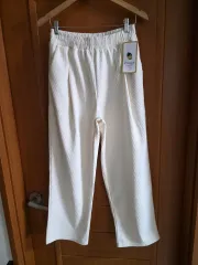 (新品) アイボリー コーデュロイ ズボン