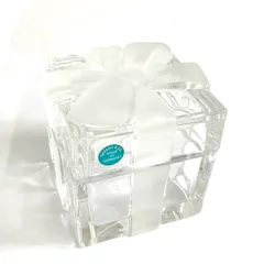 TIFFANY&Co. ティファニー ギフトボックス/ジュエリーケース  小物入れ ガラス    クリア  / 240002232716