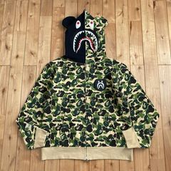 A bathing APE Eric b jr着用 エイプ パーカー シャーク - メルカリ