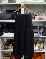 Jucca（ズッカ） ブラック レース ロング スカート