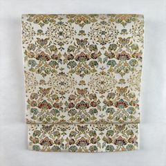 正絹 袋帯 六通柄 総刺繍 金糸 宝尽くし - メルカリ