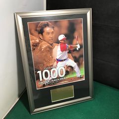 中島裕之 西武ライオンズ 1000安打達成記念 メモリアル・フォトパネル 
