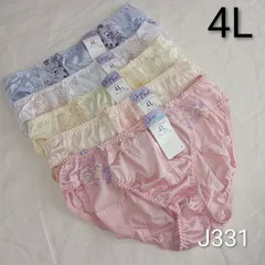 (J331)【4L5枚】レディースショーツ まとめ売り 3XL パンツ 下着