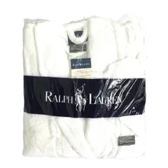 RALPH LAUREN ラルフローレン バスローブ M コットン    ホワイト メンズ / 240001190587