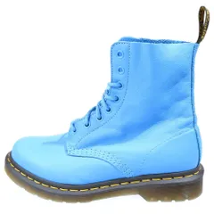 Dr.Martens (ドクターマーチン) 1460 PASCAL パスカル 8ホール レザー レースアップ ブーツ ライトブルー