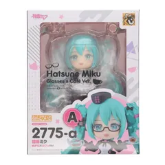 A賞 ねんどろいど 初音ミク めがね×カフェVer. グッスマくじ 初音ミク 2025 Autumn キャラクター・ボーカル・シリーズ01 初音ミク 可動フィギュア プライズ(2775-a) グッドスマイルカンパニー