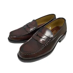 HARUTA ハルタ ローファー メンズ 6550 ジャマイカ（こげ茶） 合成皮革 幅広３E 学生 通学