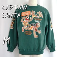 新品、男女兼用】キャプテンサンタトレーナー、長袖Tシャツ、エコ 