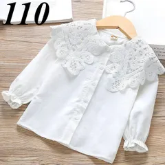 新品未使用 ベビー キッズ 入園式 入学式 女の子 レース シャツ ブラウス 入園式 オシャレ着