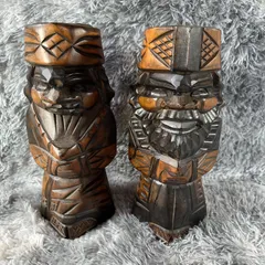 2026年最新】木彫の人形二体（アイヌ）の人気アイテム - メルカリ