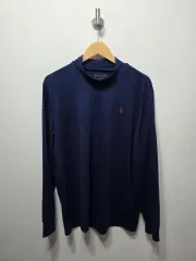 U S ポロ アッスン ネイビー 長袖 Tシャツ 105