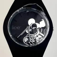 【未使用・電池交換済み】 アイスウォッチ　ICE WATCH　014768　ディズニー　ディズニーコレクション　ミッキーマウス　クォーツ　黒　樹脂　メンズ　レディースのサムネイル