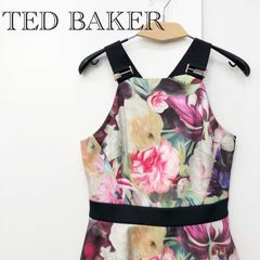 TED BAKER フラワープリント タイトワンピース ドレス サイズ2 - メルカリ