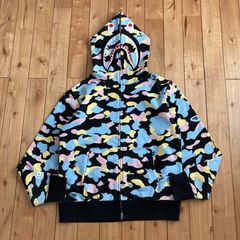 ☆激レア☆ APE マルチカモ シャークパーカー パーカー M kaws - メルカリ