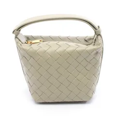 ボッテガヴェネタ BOTTEGA VENETA ハンドバッグ キャンディー ウォレス イントレチャート 776781V3IV12916 トラバーチン レザー ショルダーバッグ レディース 新品