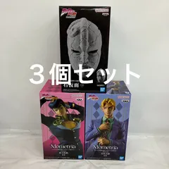 未開封 ジョジョの奇妙な冒険 Mometria ダイヤモンドは砕けない 東方仗助 吉良吉影 ファントムブラッド 石仮面 BANPRESTO フィギュア 3個セット LF2987 f101