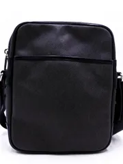 dunhill ダンヒル 総柄 ショルダー バッグ ダークグレー ■■ メンズ