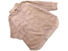 w closet ダブルクローゼット コーデュロイ シャツ ジャケット sizeF/茶 ◇■ レディースのサムネイル