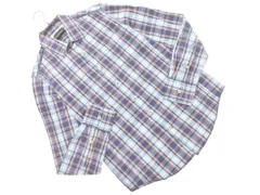 Napapijri ナパピリ ワッペン チェック シャツ sizeXS/青 ■◇ メンズのサムネイル