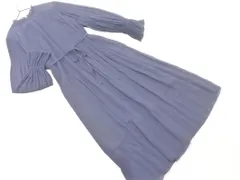 URBAN RESEARCH ROSSO アーバンリサーチロッソ プリーツ ワンピース sizeF/紺 ■◇ レディース