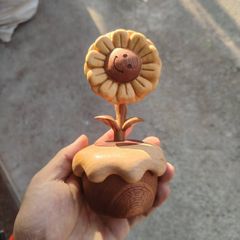 ミニチュア雑貨 うさぎとキンモクセイ テーブルランプ ドールハウス 