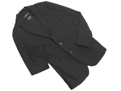 nano universe ナノユニバース テーラード ジャケット sizeS/黒 ■◇ メンズ