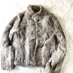 COMME CA ISM コムサイズム　毛皮コート　ファーコート　ラビットファー