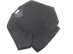 TRANS WORK トランスワーク ノーカラー ジャケット size7AR/紺 ■◇ レディースのサムネイル